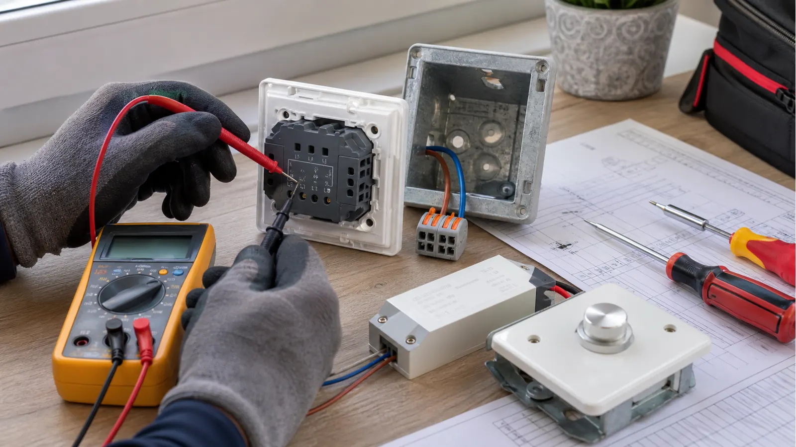 Planning an electrical visit in Vauxhall before work begins