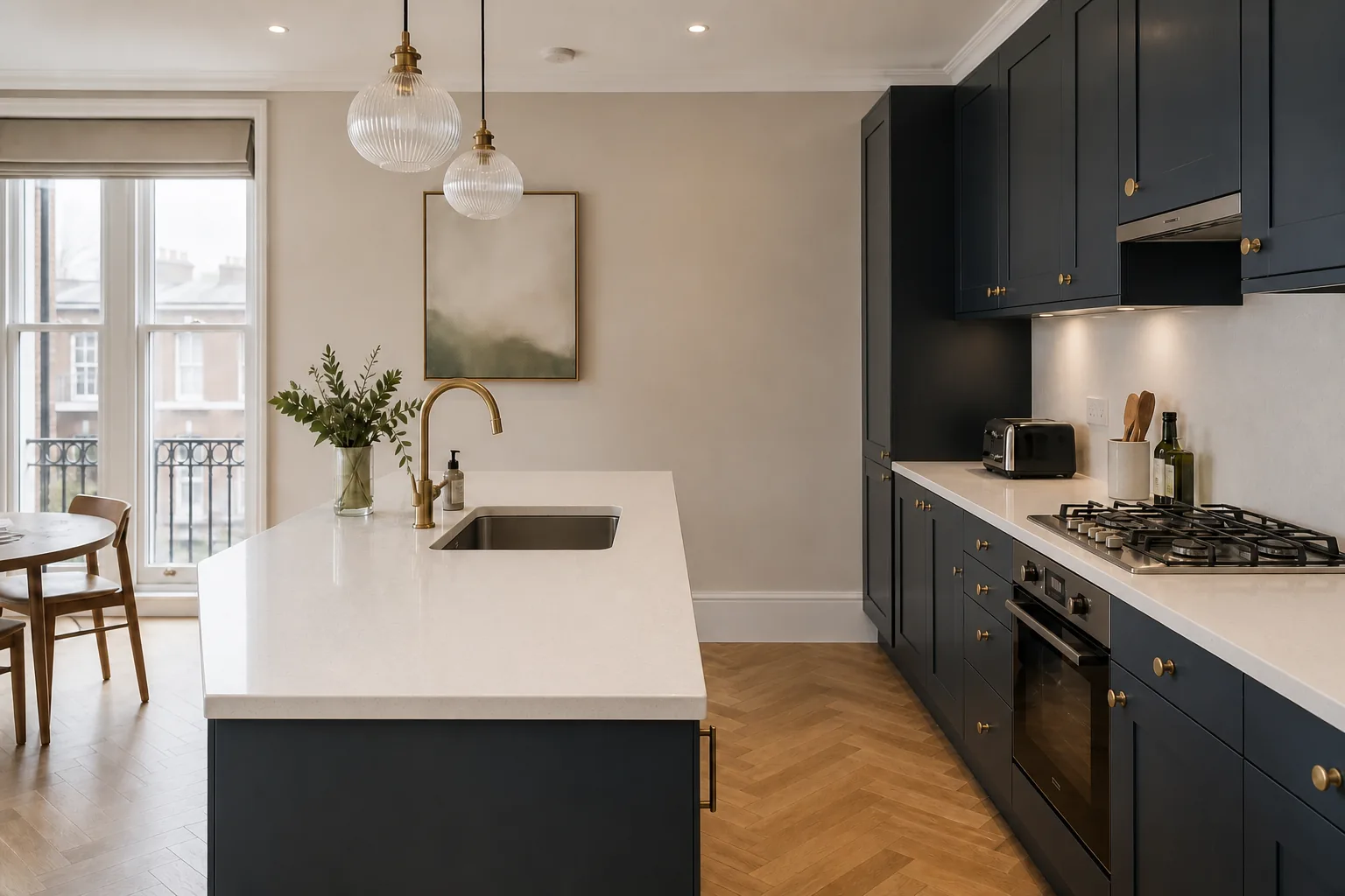 rental kitchen after a professional clean in Shepherd's Bush