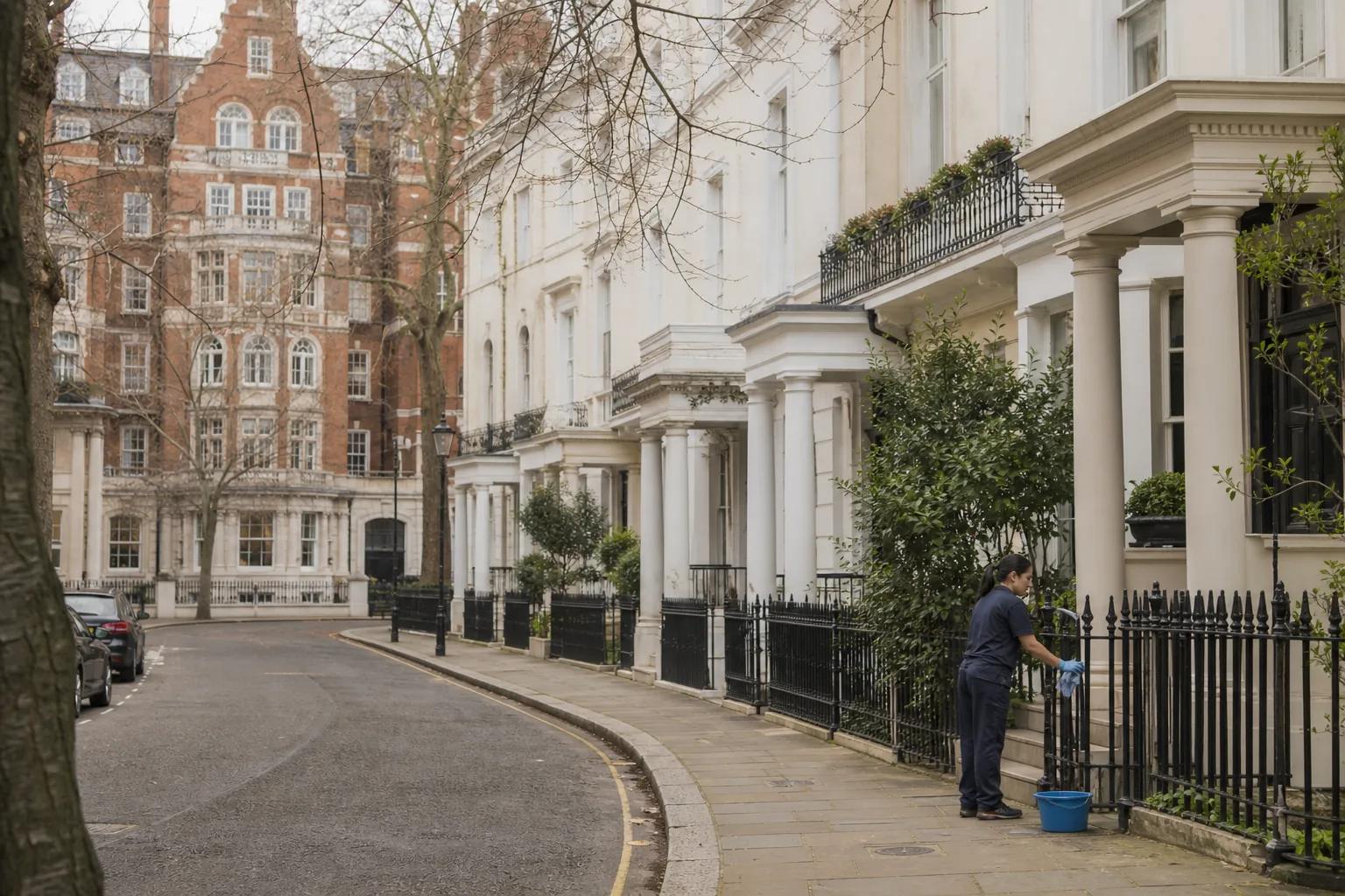 clean furnished London flat interior in Staines-upon-Thames