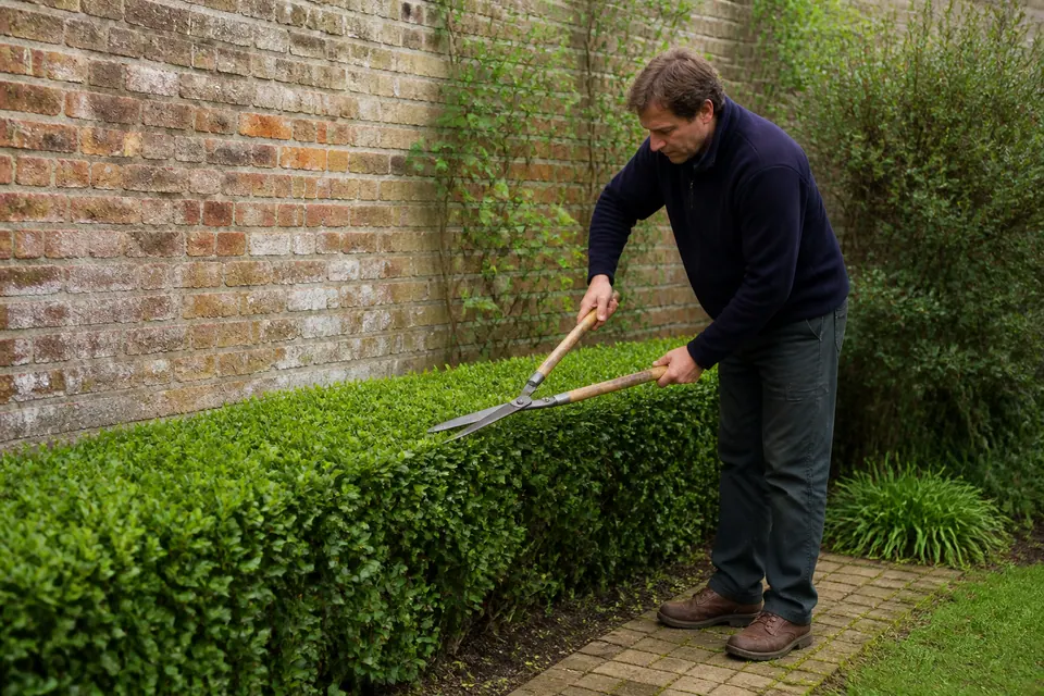 Hedges & shrubs — illustrative gardening work