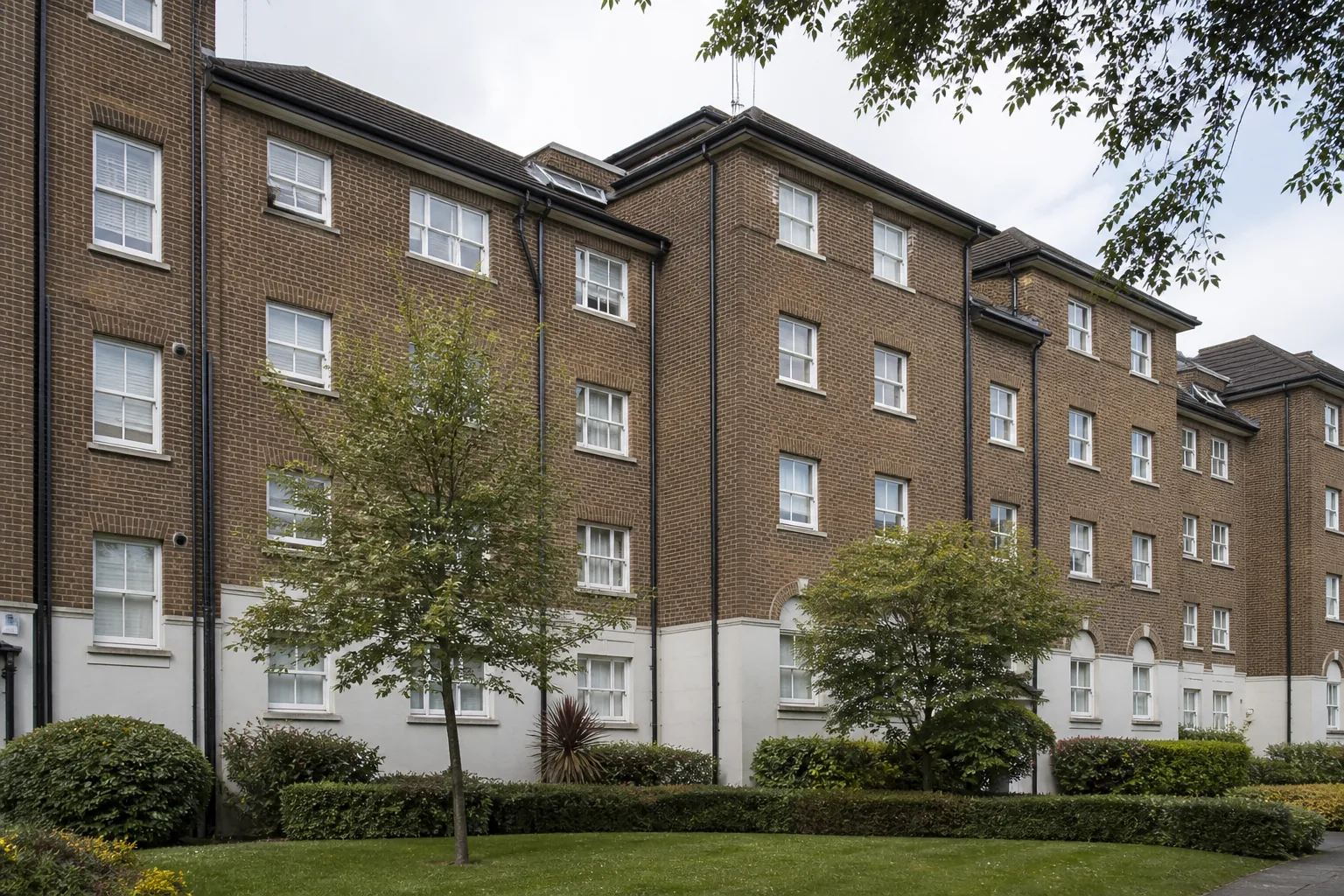 Rainwater goods on a UK property in Chiswick