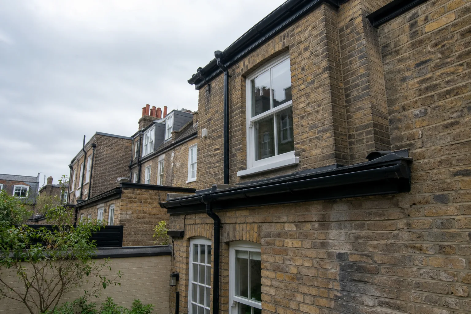 Rainwater goods on a UK property in Reigate