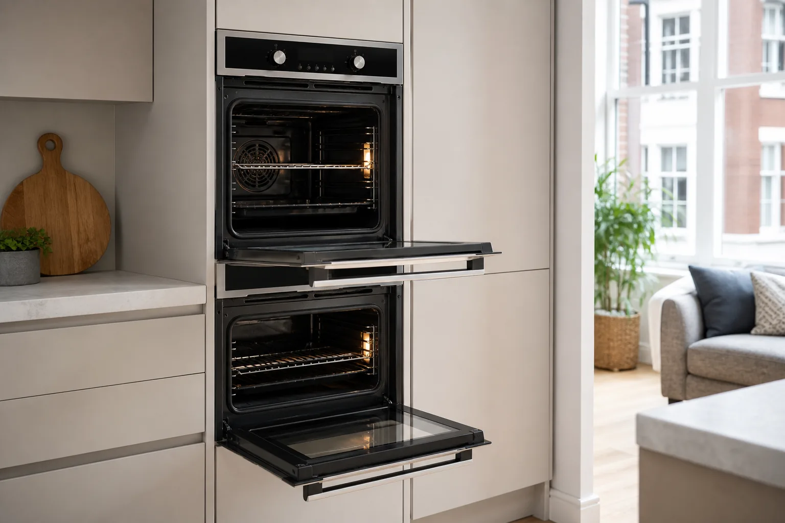 Oven cleaning assessment for a kitchen in Sutton