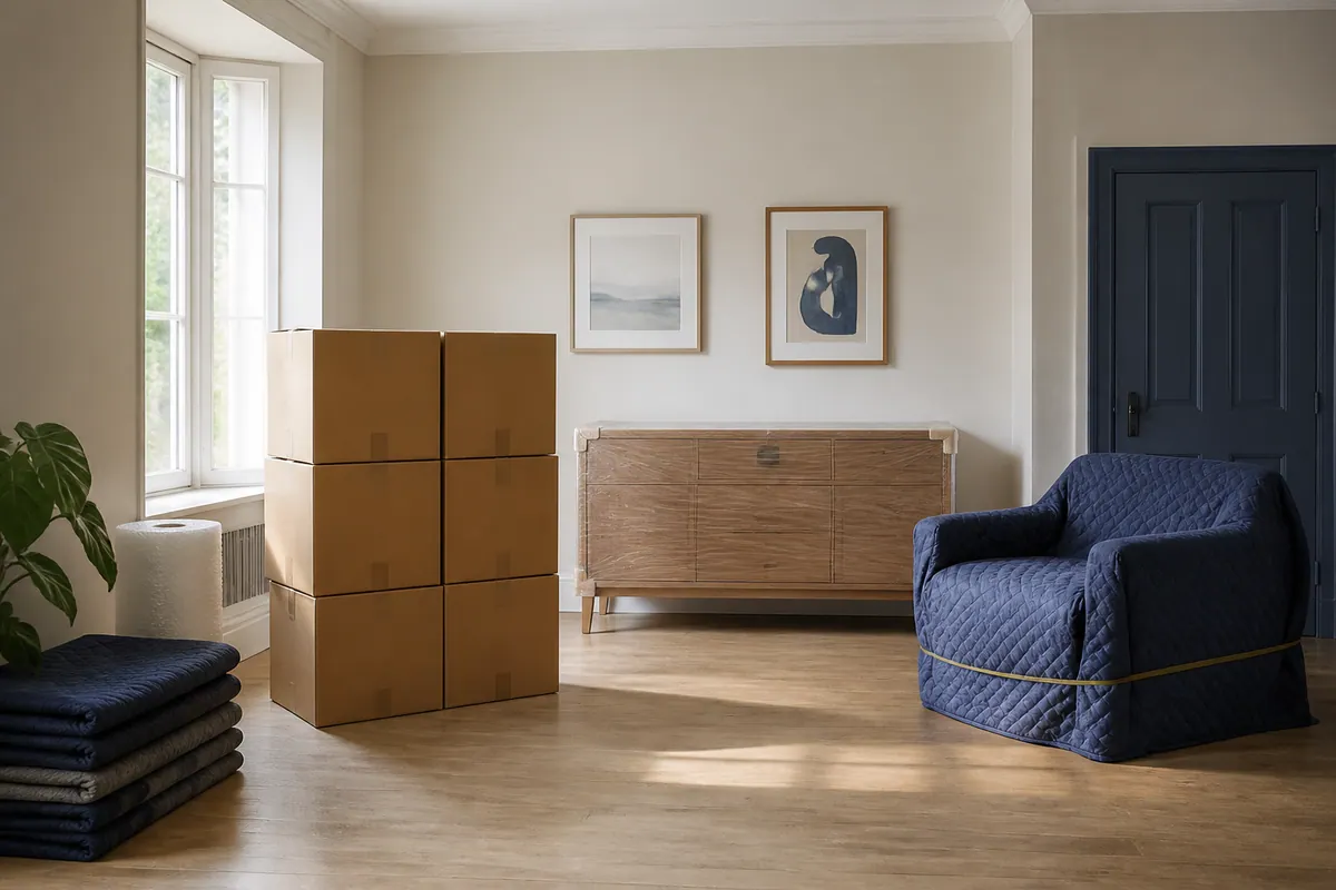 Illustrative organised household for household storage planning