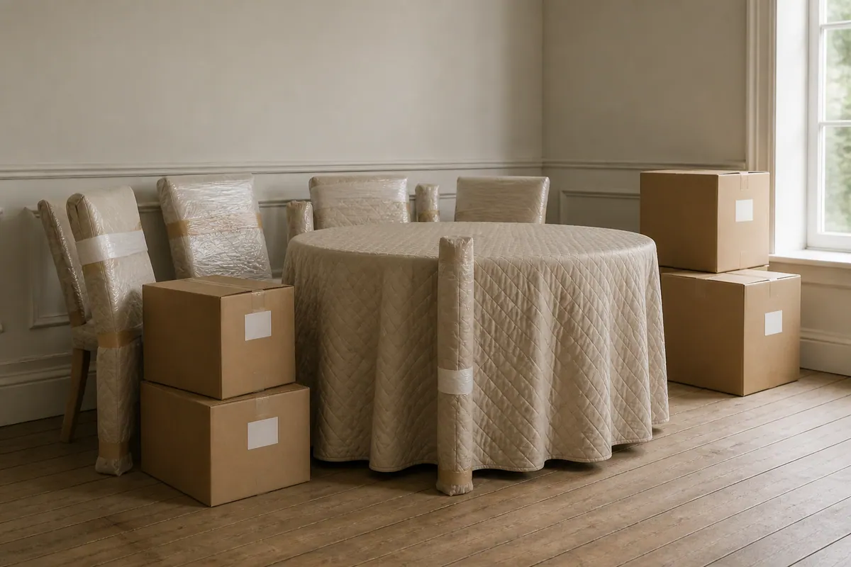 Illustrative storage arrangement for household storage planning