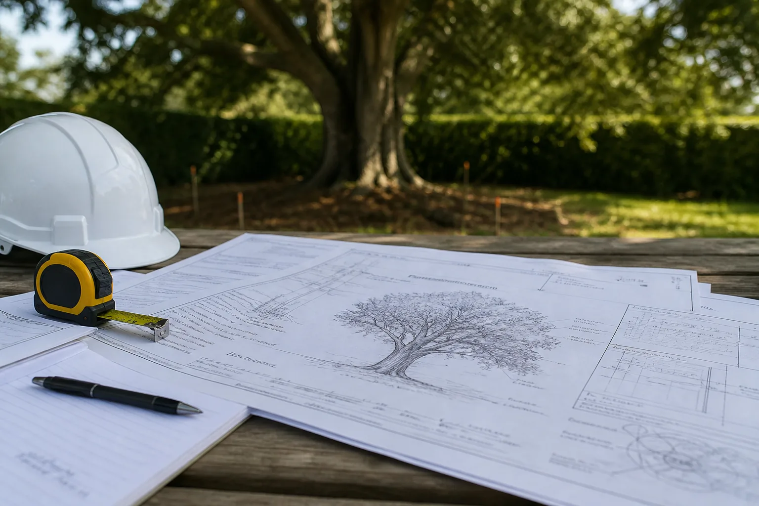 Professional assessment of a tree crown in Kingston