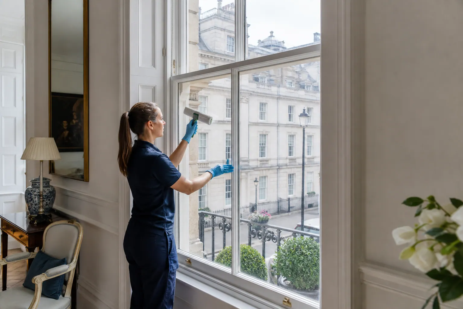 Window cleaning service for a property in Wanstead