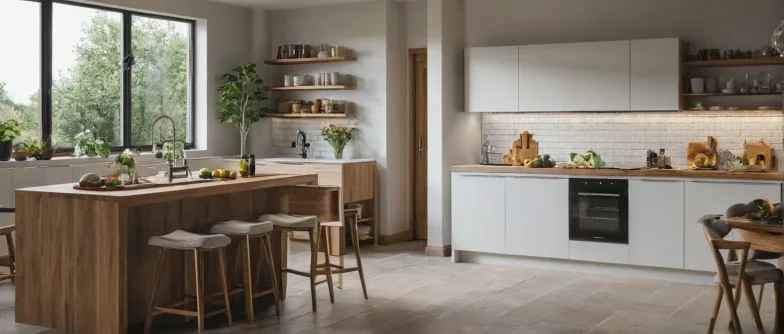 Professional one-off cleaner working in a home in Harrow