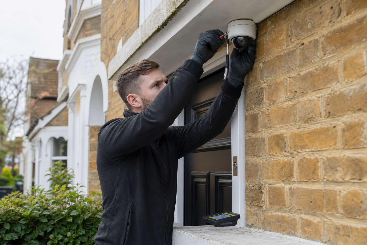 Professional CCTV camera installation in Peckham