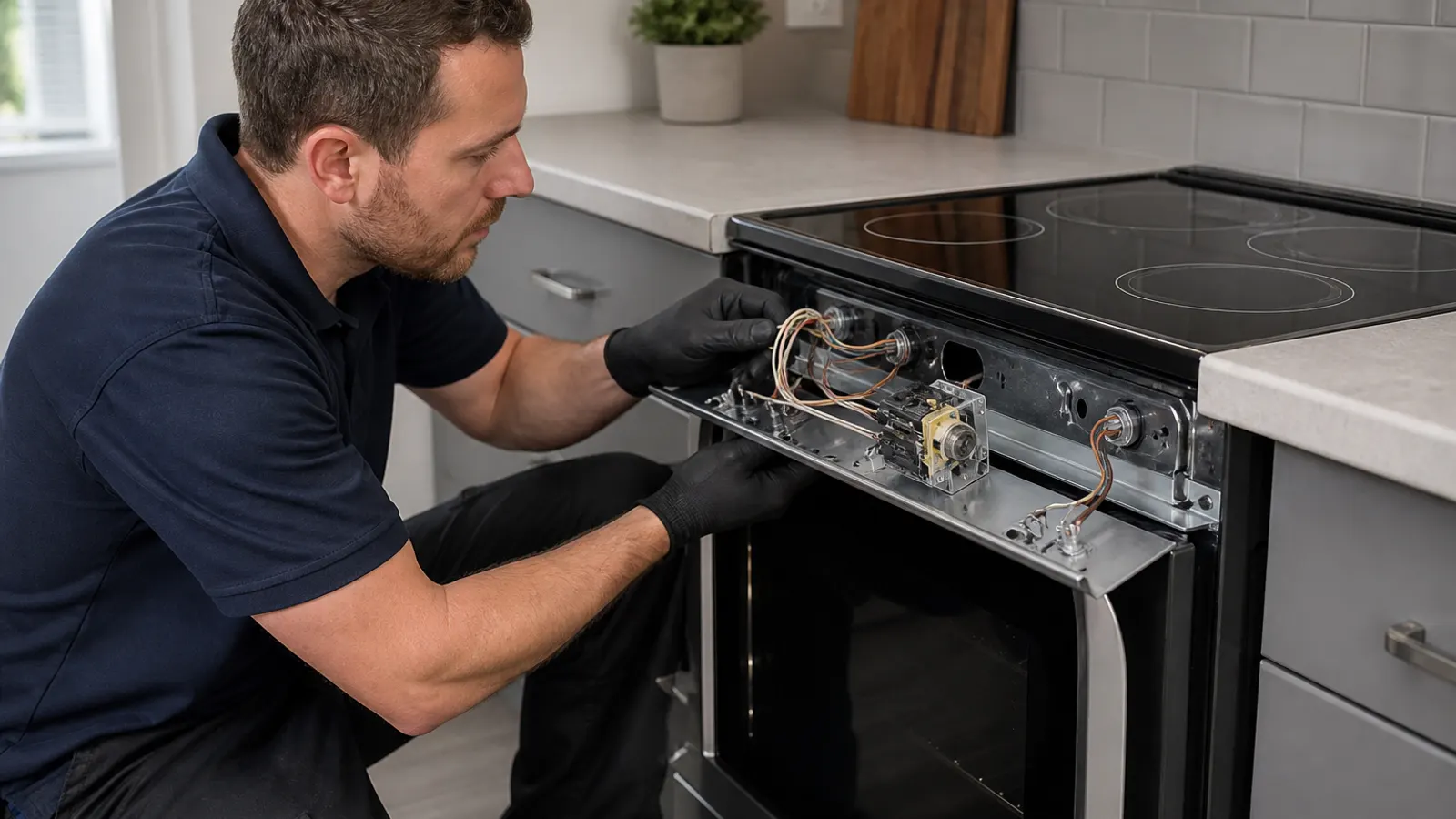 Electric oven component testing in Birmingham