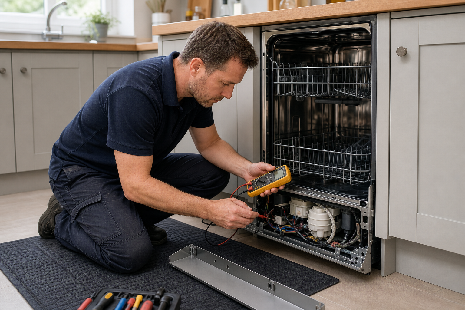 Dishwasher technician working in Hanwell