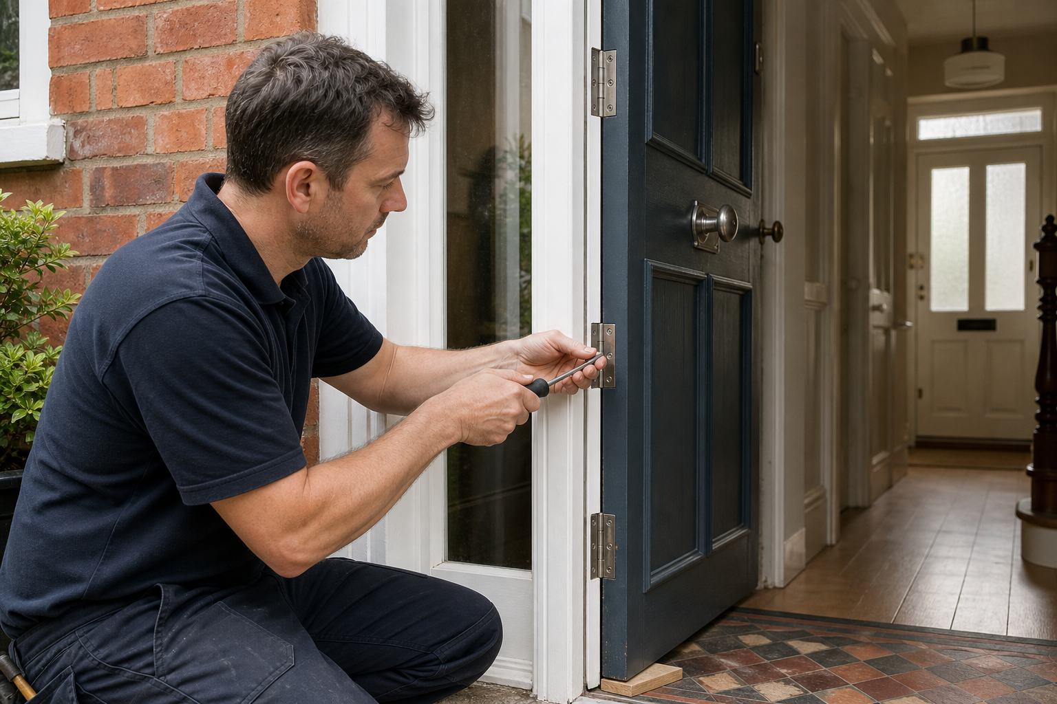 Door repair technician working in East Dulwich