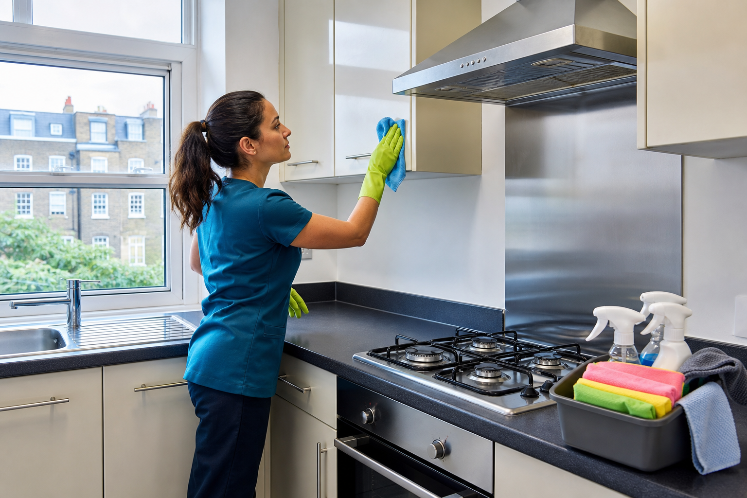 Detailed end of tenancy kitchen cleaning in Addlestone