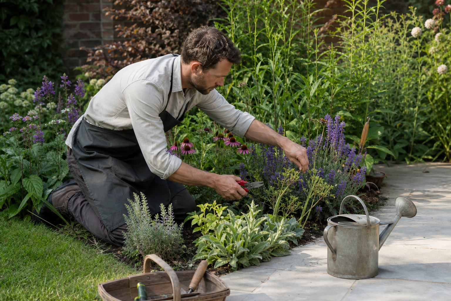 Seasonal garden care in West Kensington
