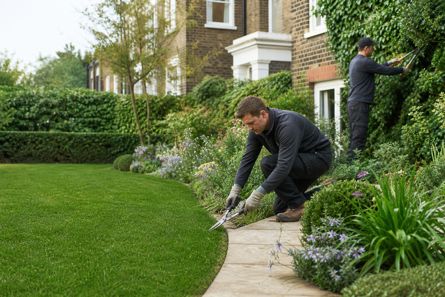 Garden maintenance in West Kensington