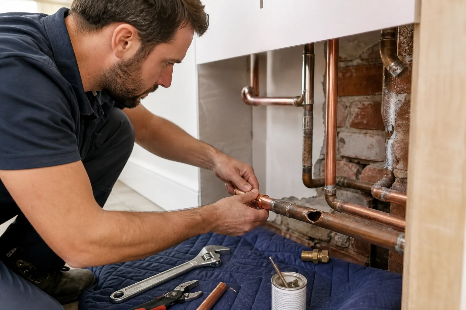 Checking heating controls when hot water works but radiators stay cold