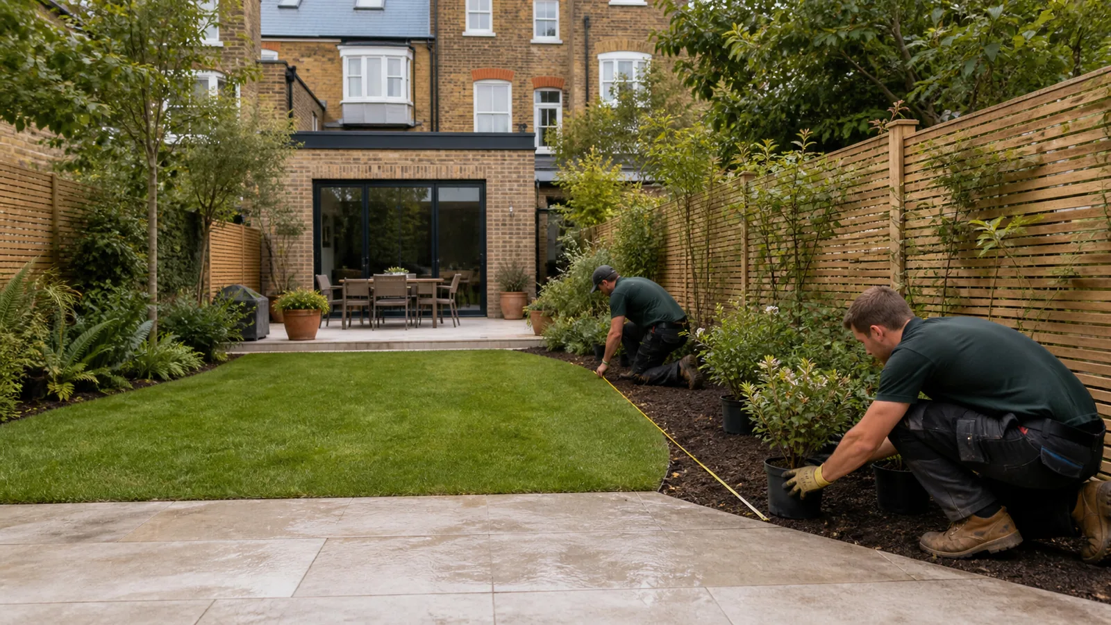 Professional landscaping work in Forest Gate