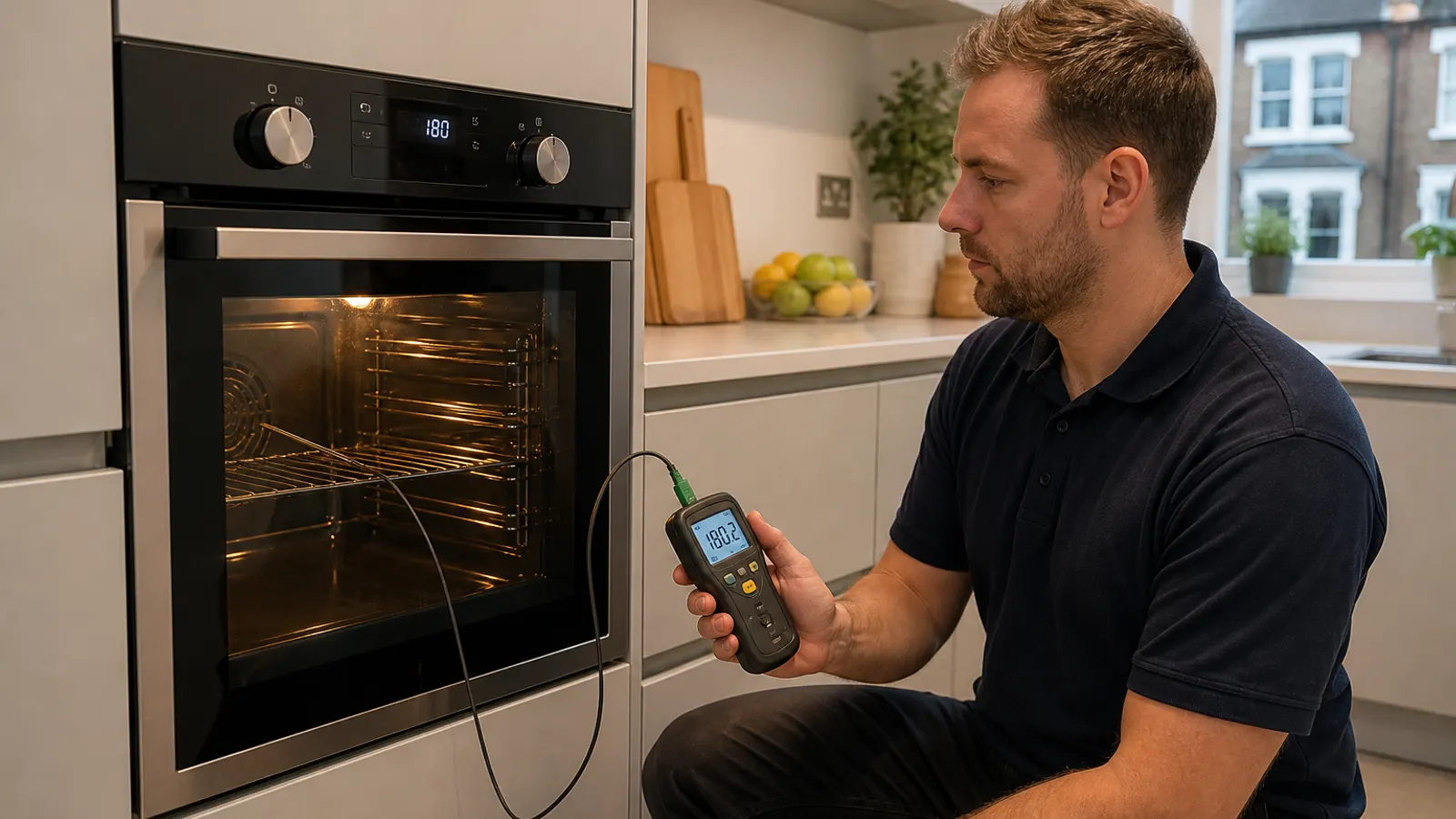 Electric oven component testing in Gravesend