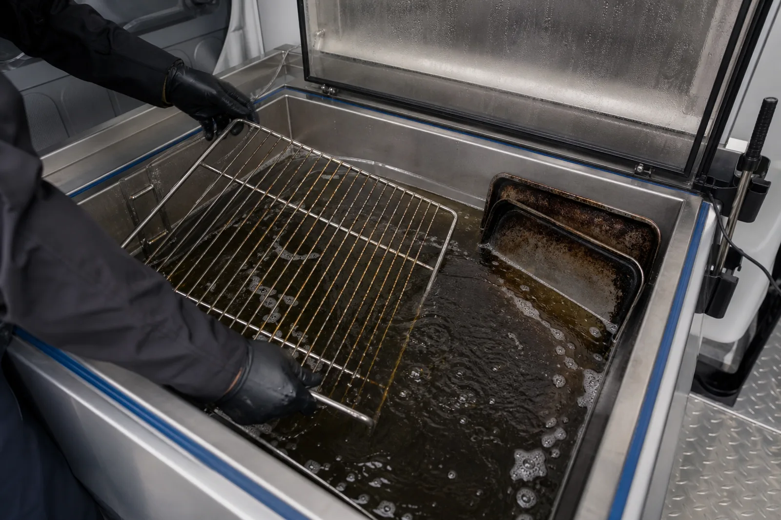 Detailed oven cleaning process in Bexley