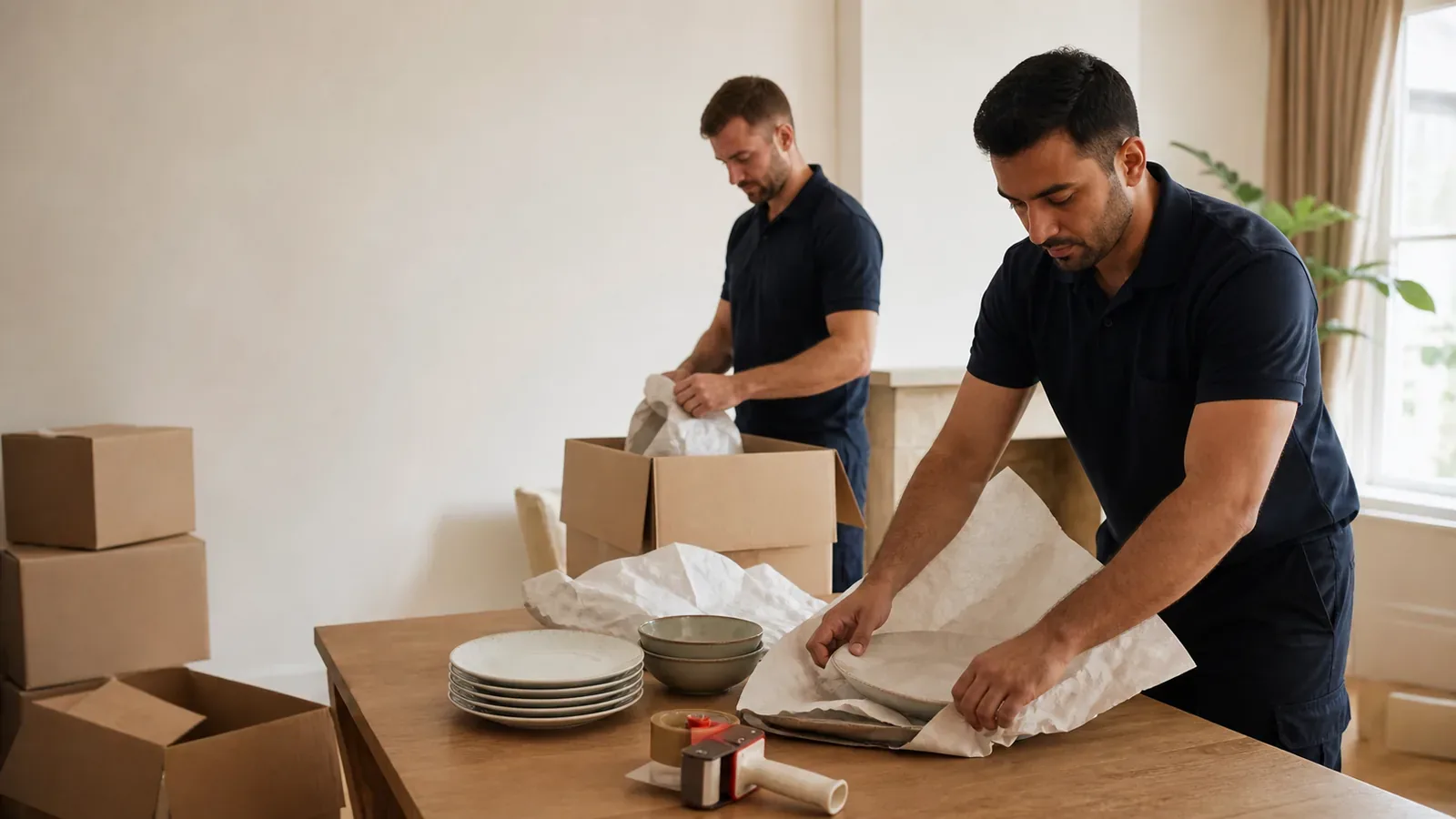 Professional home packing team in Feltham