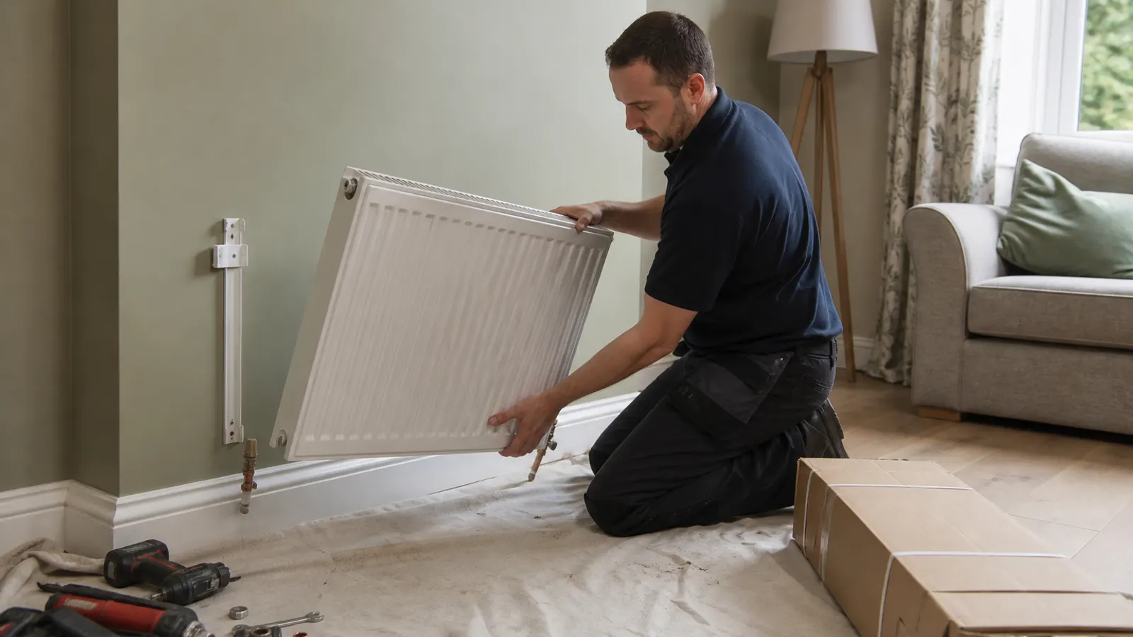 Professional radiator service in West Heath