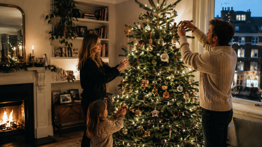 10 Creative Ways to Decorate a Real Christmas Tree